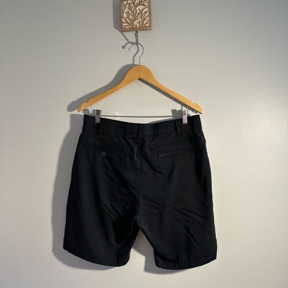 Under Armour Men's Black Shorts Size 36 - Picture 2 of 15